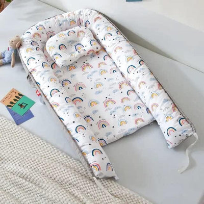 berceau-bebe-nid-portable-bebe-modele-arc-en-ciel