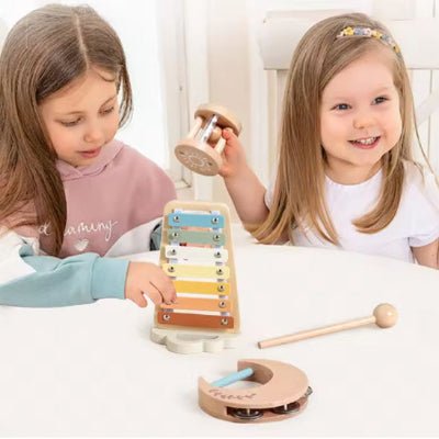 instrument-de-musique-deux-fille