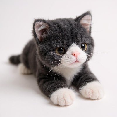 peluche-chat-realiste-modele-gris