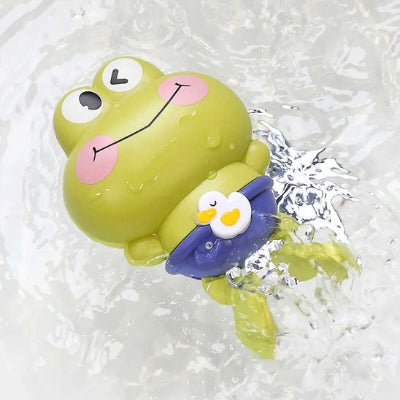 grenouille-pour-le-bain-modele-verte