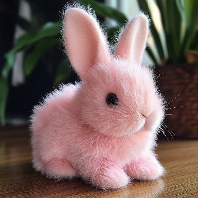 jouet-lapin-bundy-realiste-modele-rose