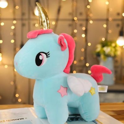 peluche-licorne-modele-bleu