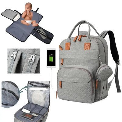 sac-a-langer-a-dos-tissus-modele-gris-pale