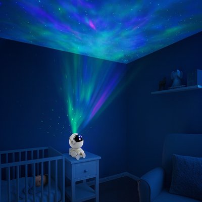 veilleuse-robot-projecteur-de-lumiere