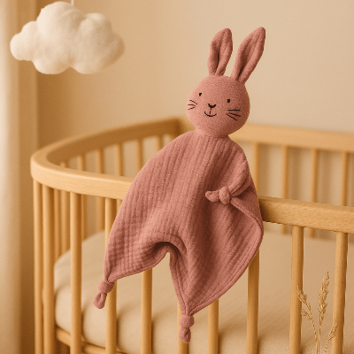 doudou-rose-dans-lit-de-bebe