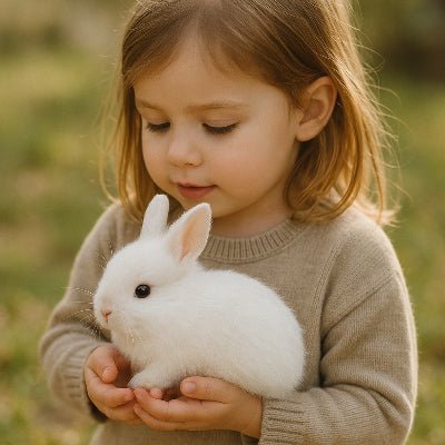 lapin-realiste-dans-les-mains-dune-enfant-fille