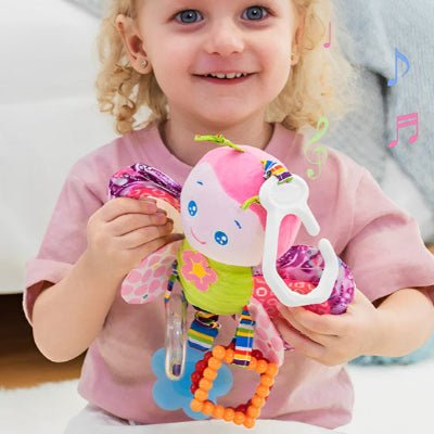 jouet-poussette-avec-petite-fille