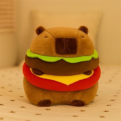 Peluche-capybara-style-hamberger