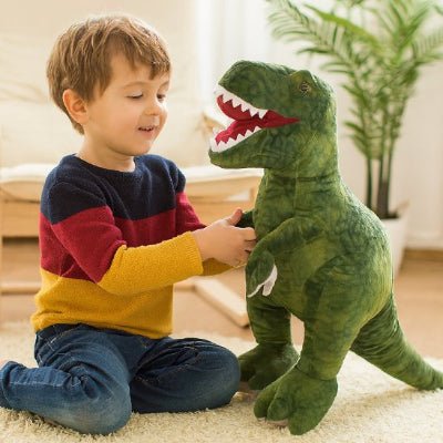 peluche-dinosaure-vert