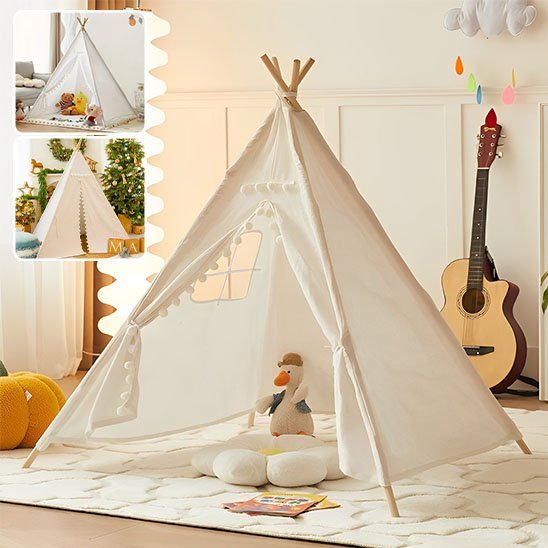 Tipi Enfant Multicolore | Aventurland - Plume et Douceur