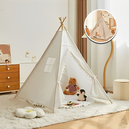 Tipi Enfant Multicolore | Aventurland - Plume et Douceur